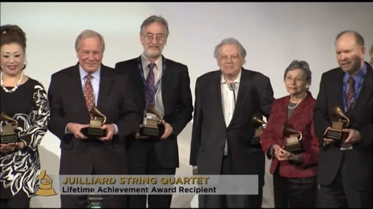 Juilliard String Quartet: Lifetime Achievement Award Acceptance
