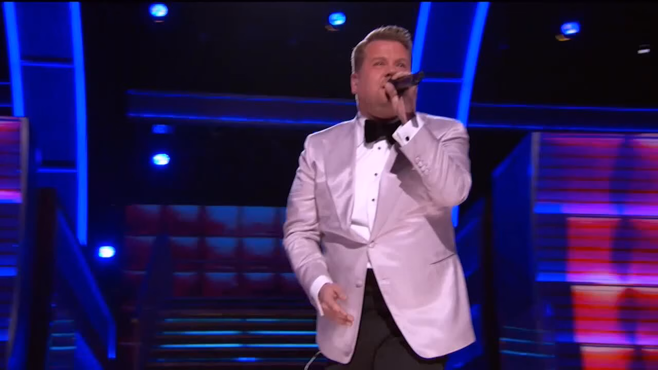 Host Ted Styker recps the 59th GRAMMY Awards