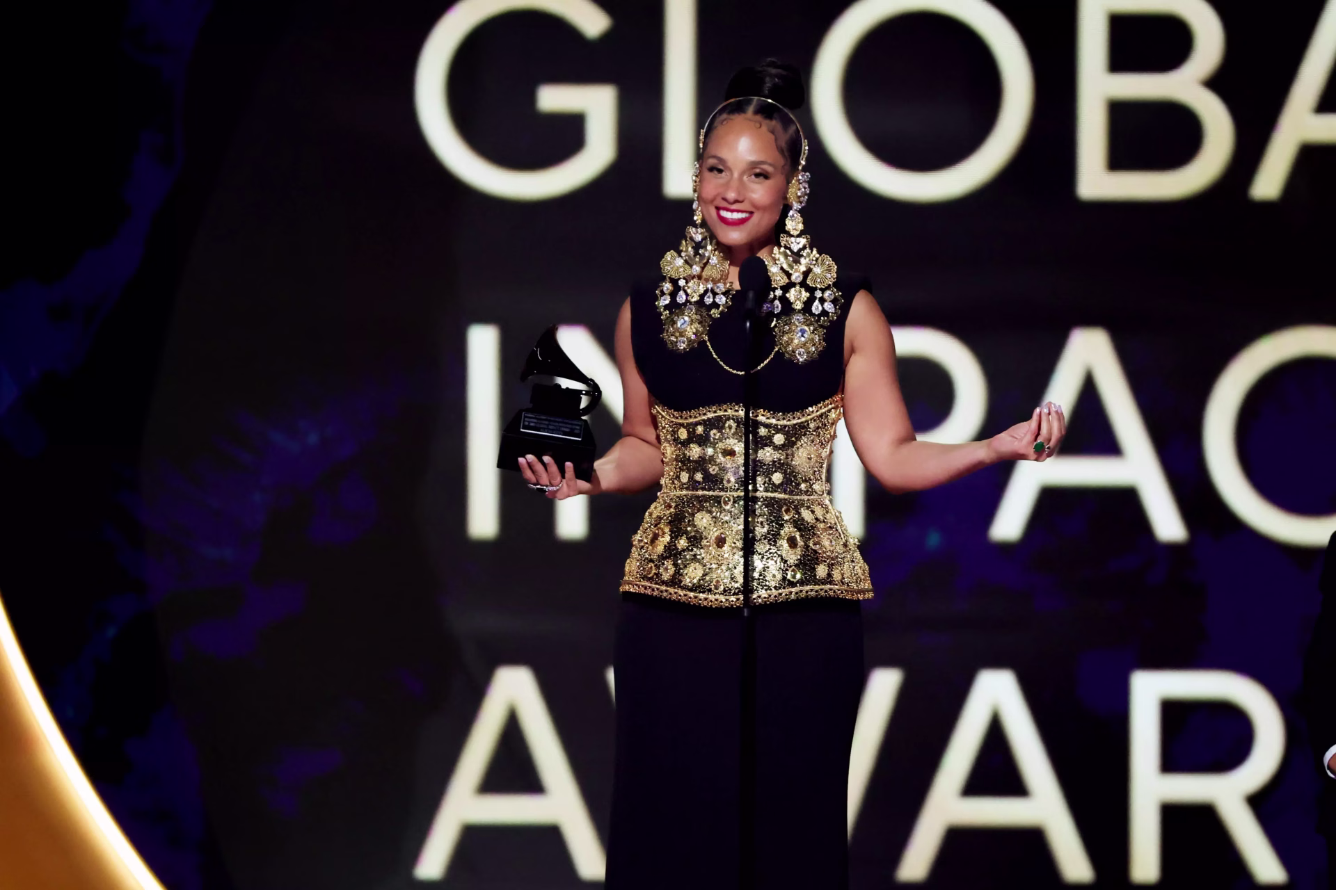 2025 GRAMMYs: Alicia Keys Delivers A Powerful Call To Action After Receiving Dr. Dre Global Impact Award