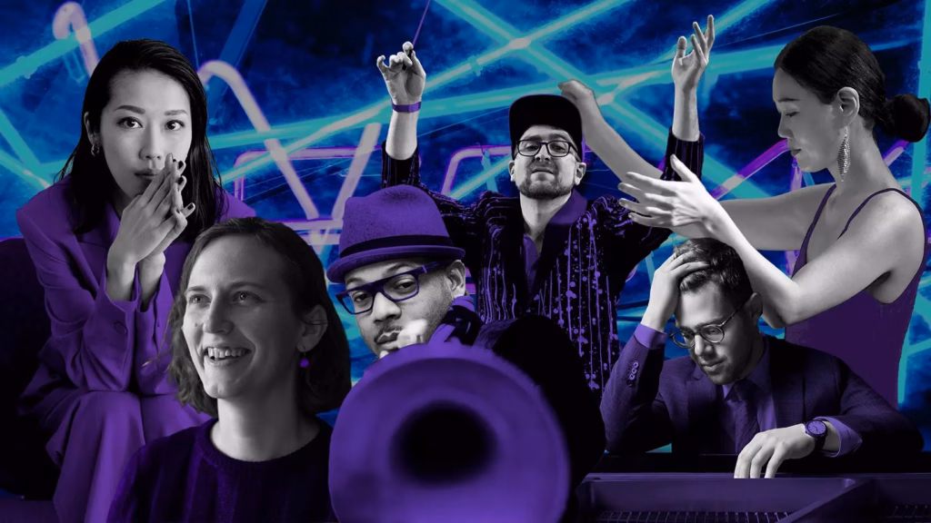 6 Big Band Composers - Custom Art