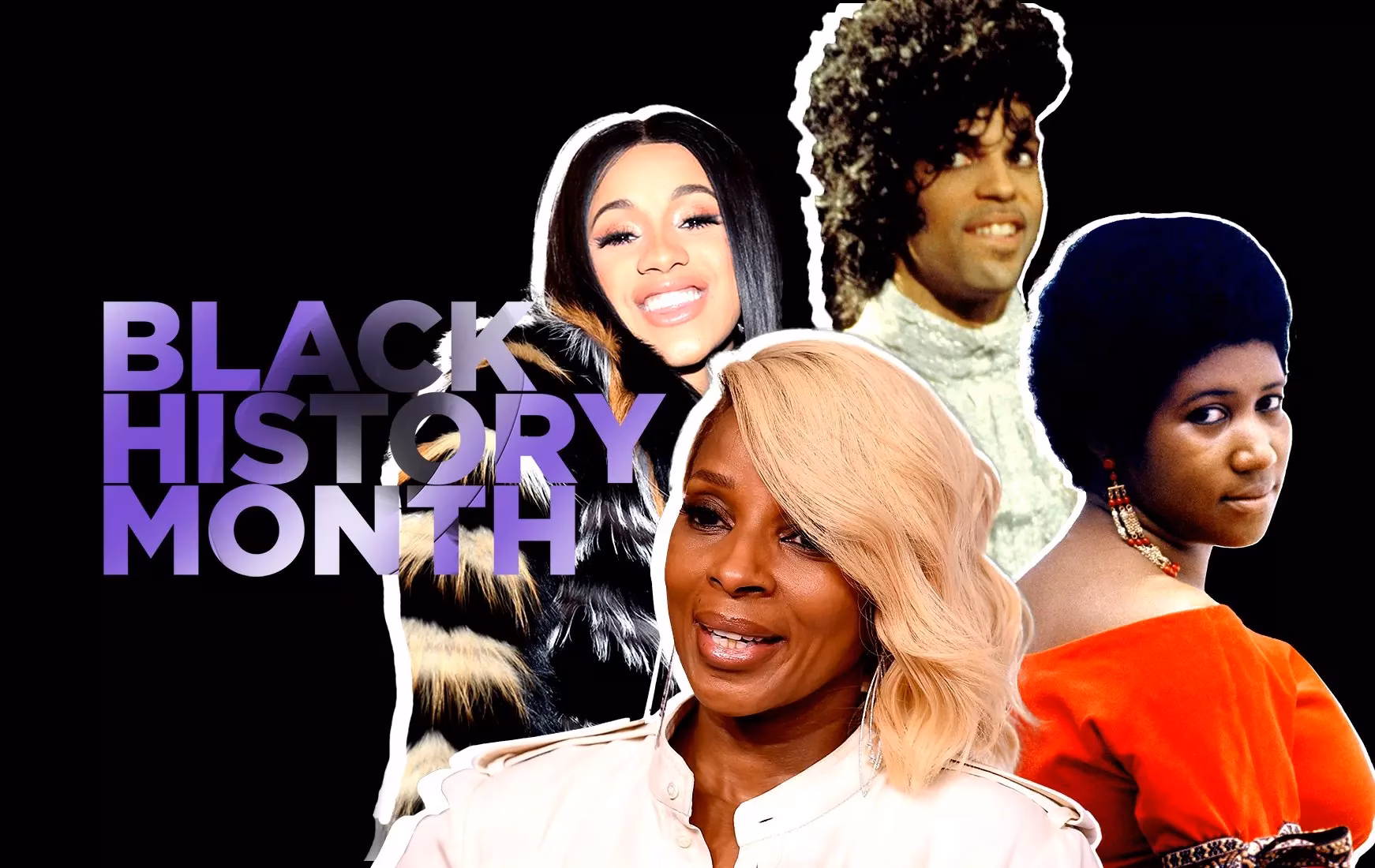 Black History Month: Aretha Franklin, Prince, Mary J. Blige, Cardi B