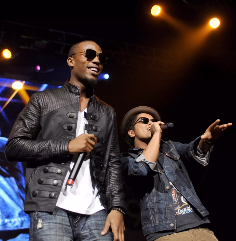 B.o.B and Bruno Mars