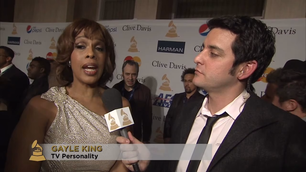 Gayle King at Pre-GRAMMY Gala
