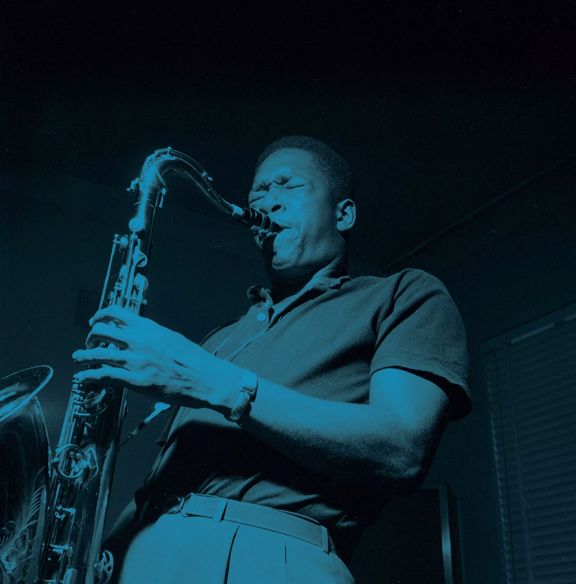 Jazz saxophonist John Coltrane