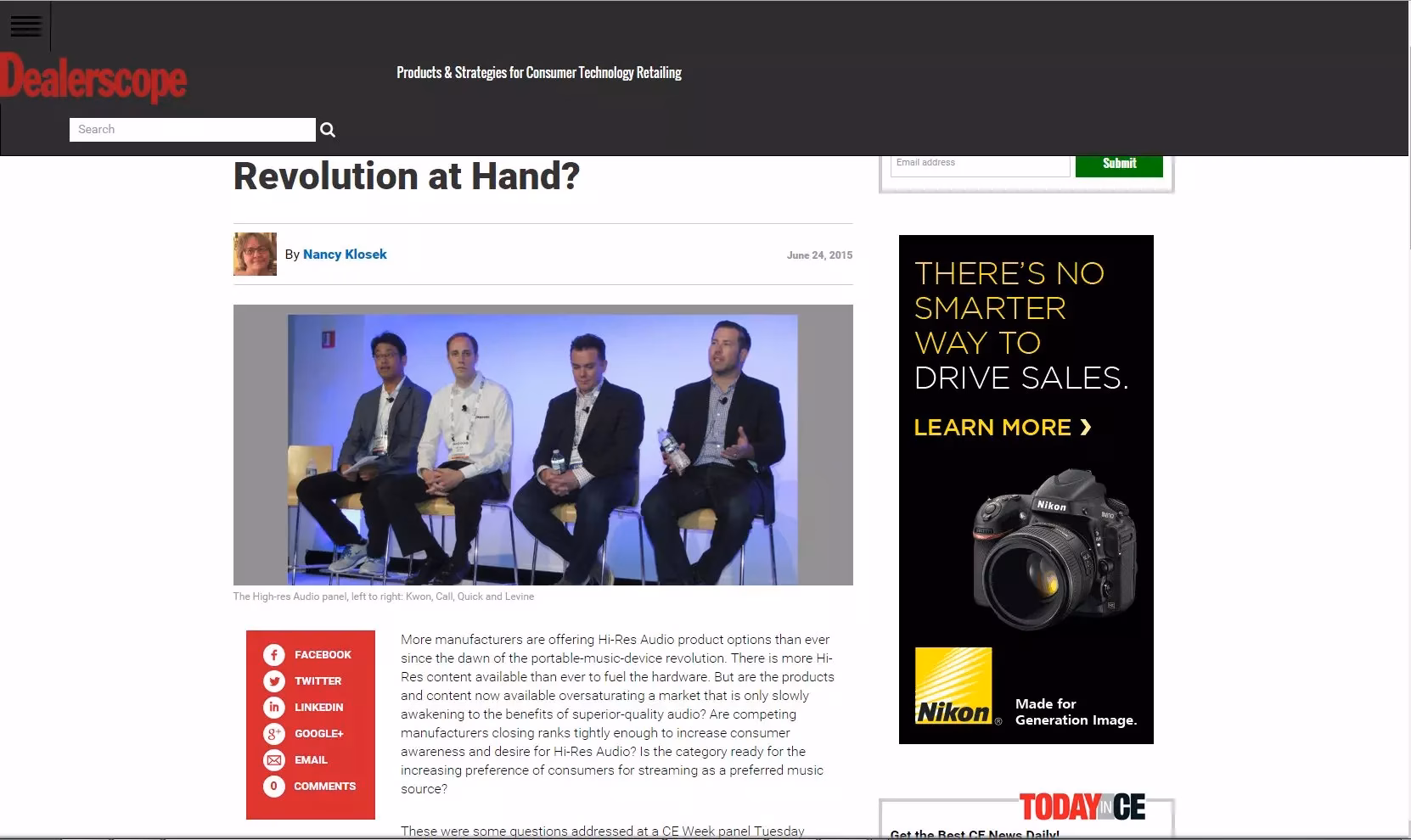 HI-RES AUDIO: IS A RESOLUTION REVOLUTION AT HAND?