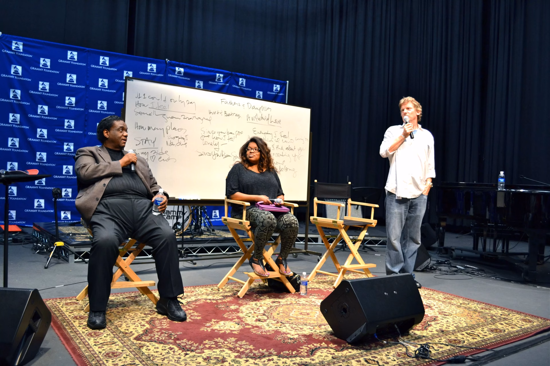 Lamont Dozier, Candice Nelson and Tom Sturges