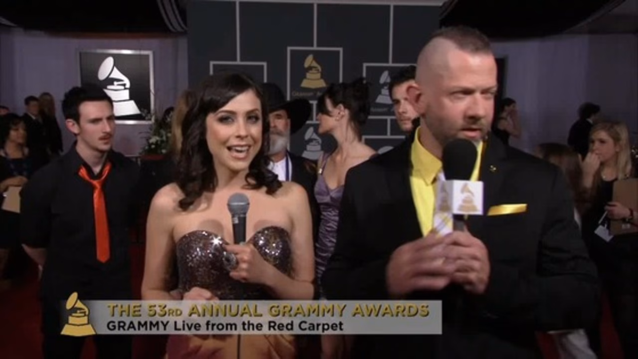 Proposal on the red carpet