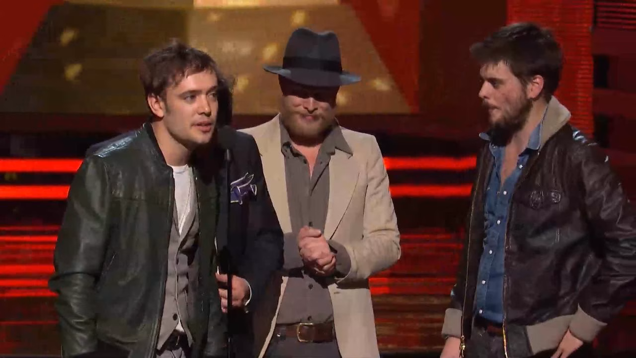 Mumford & Sons win Album Of The Year