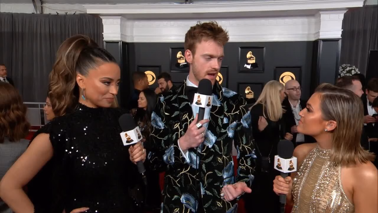 FINNEAS Red Carpet Interview | 2020 GRAMMYs