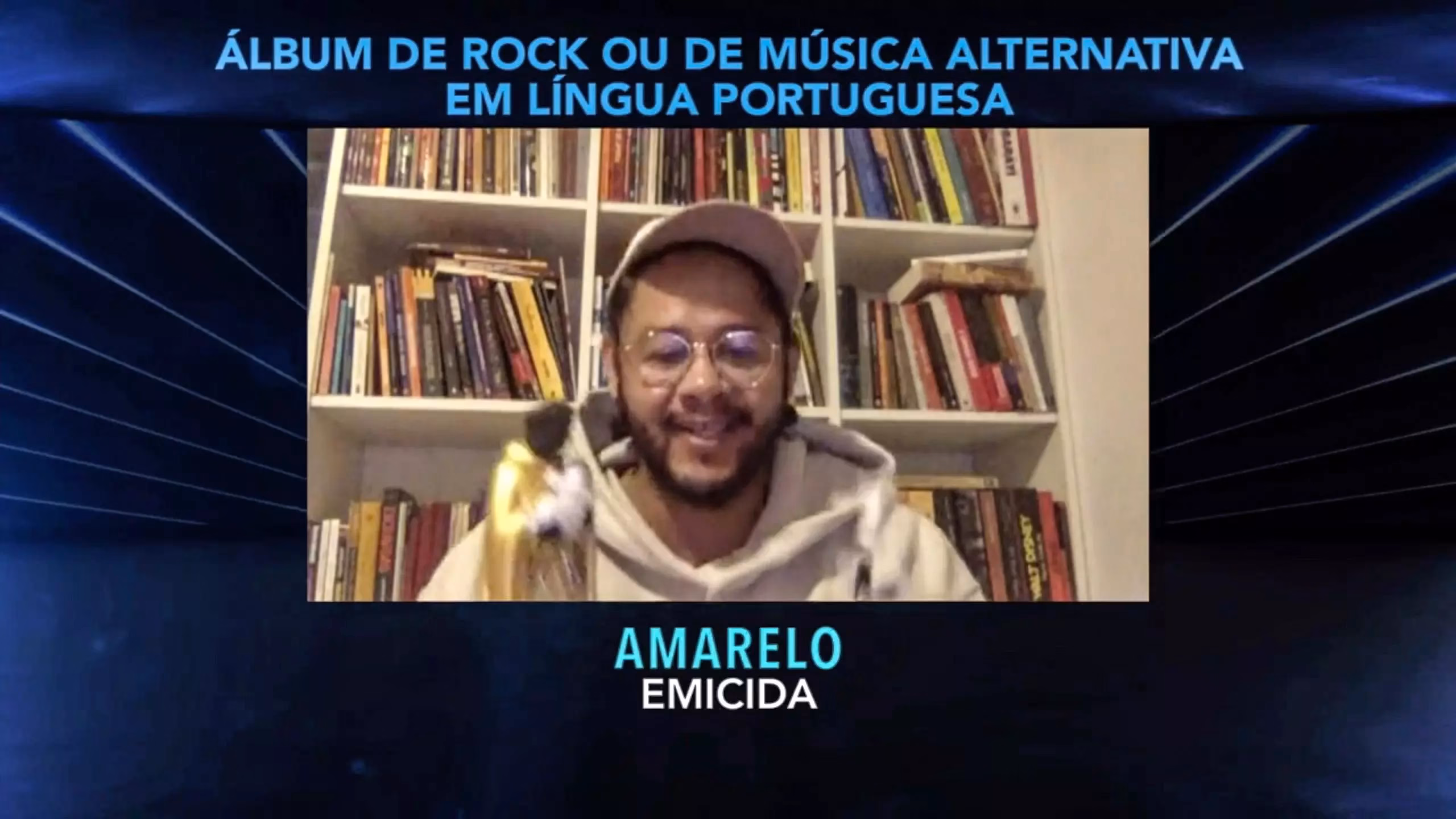 Emicida Wins Best Portuguese Language Rock Or Alternative Album For ‘AmarElo’ | 2020 Latin GRAMMYs