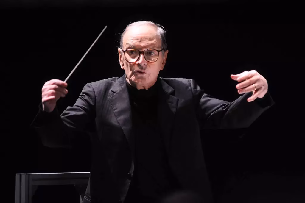 Ennio Morricone in 2012