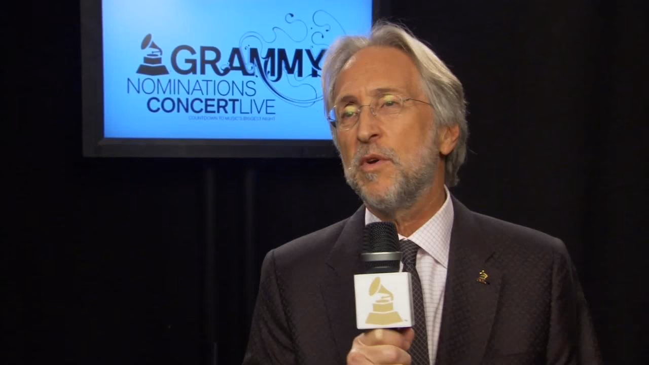 Neil Portnow: GRAMMY Noms Concert Backstage