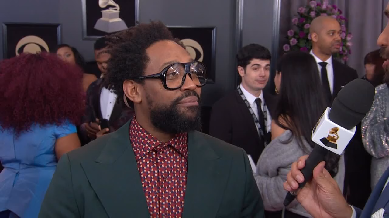 PJ Morton Red Carpet Interview | 2018 GRAMMYs