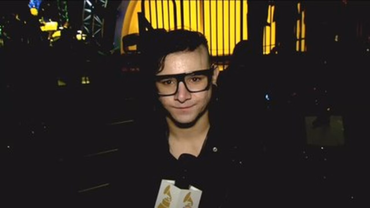 Skrillex at Thank You Cam
