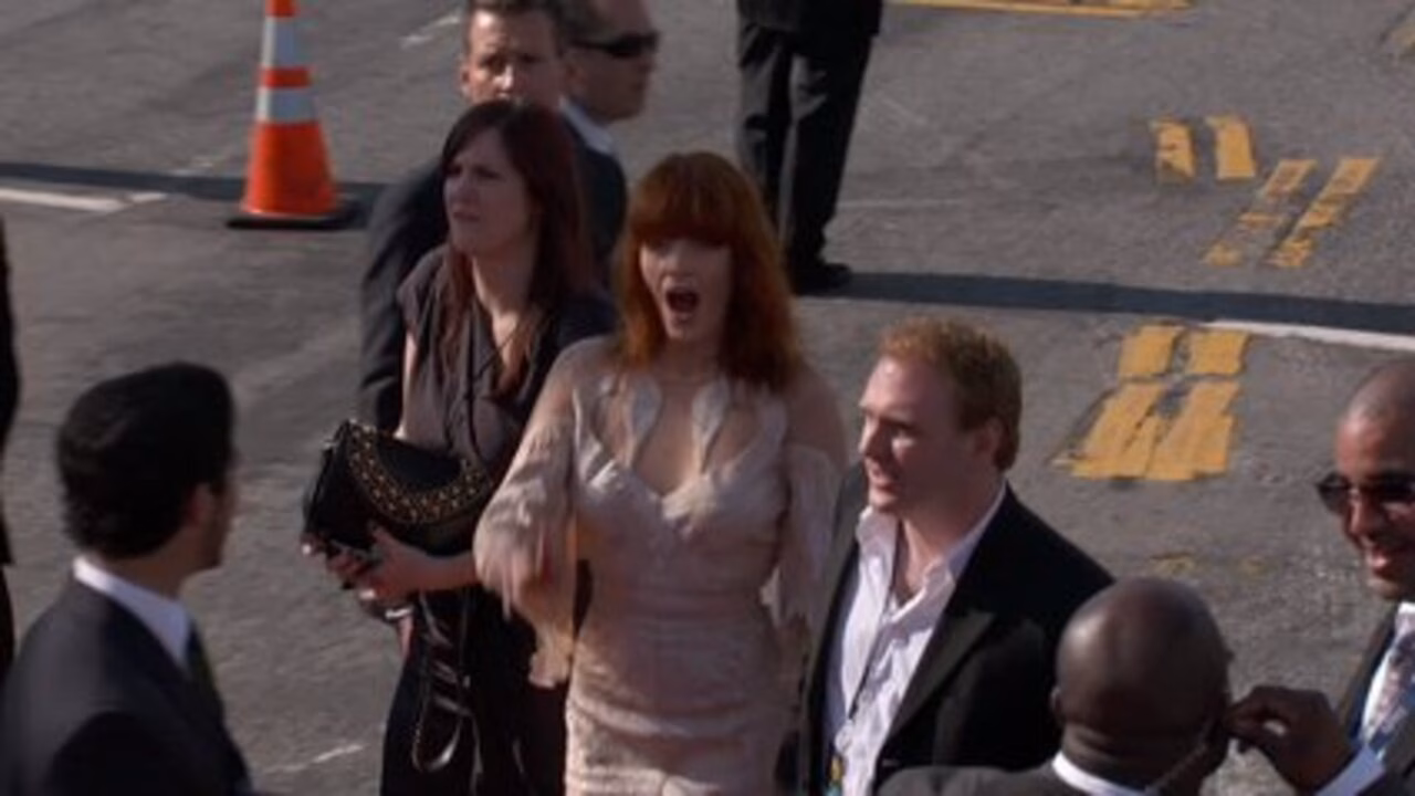 Florence & The Machine on the red carpet