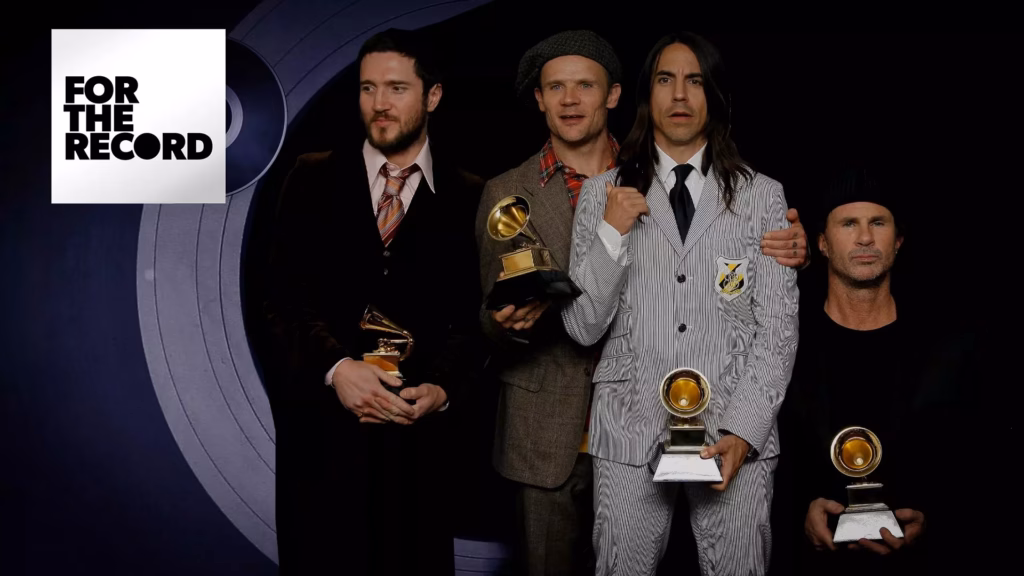 Artwork for For The Record episode on Red Hot Chili Peppers' 'Stadium Arcadium'