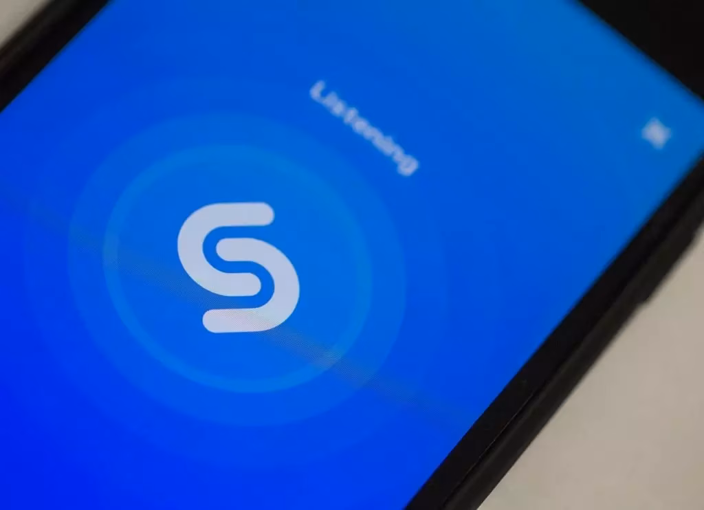 Shazam music app