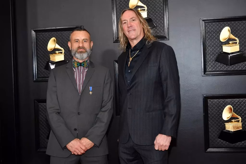 Justin Chancellor and Danny Carey