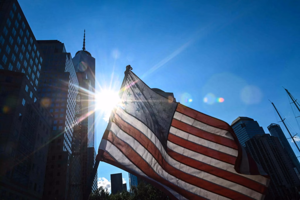 Lower Manhattan on September 10, 2021.