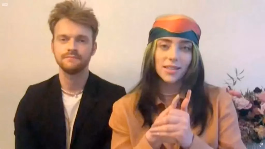 Billie Eilish & FINNEAS Win Best Song Written For Visual Media For “No Time To Die” | 2021 GRAMMY Awards Show