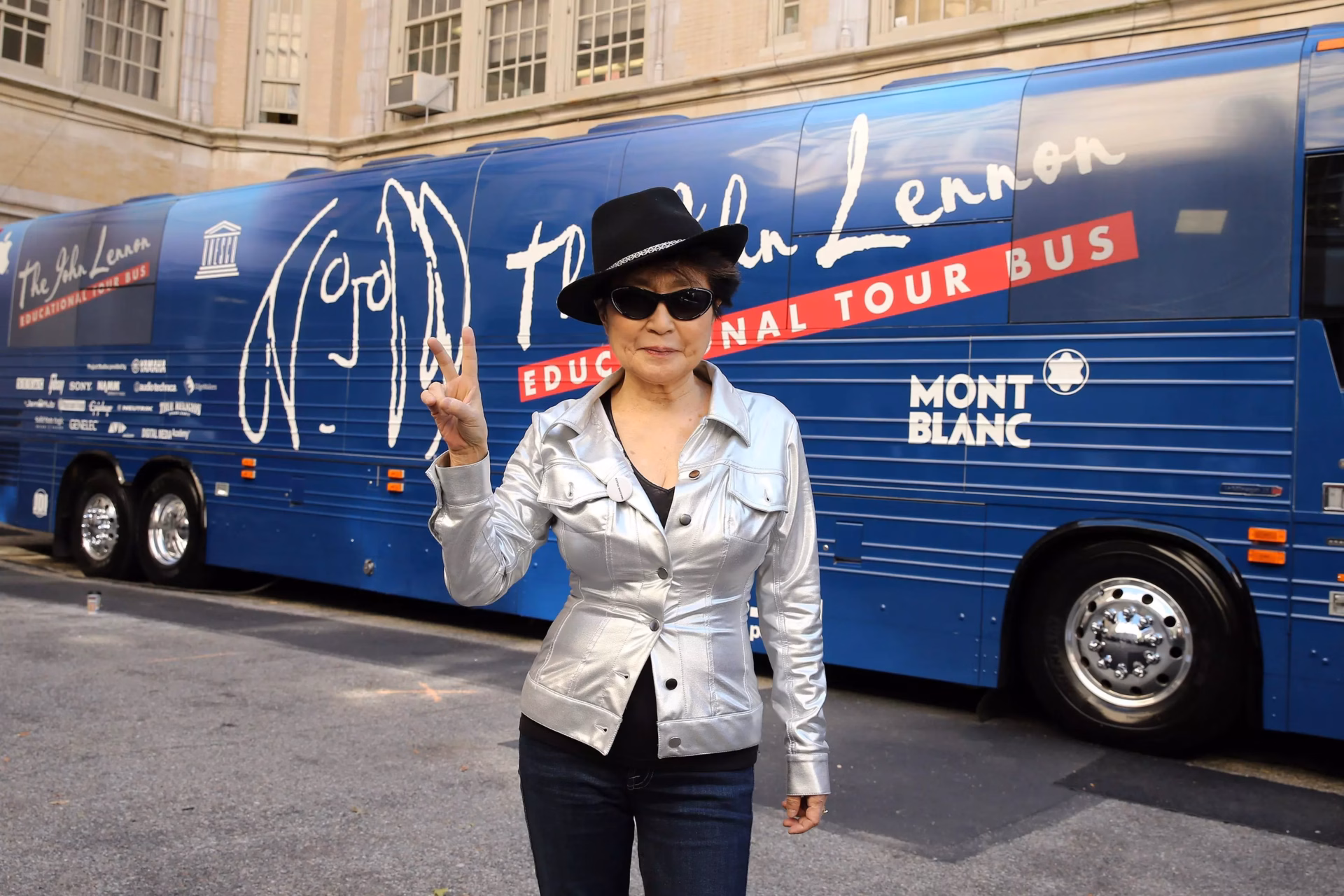 Hop on the John Lennon educational tour bus