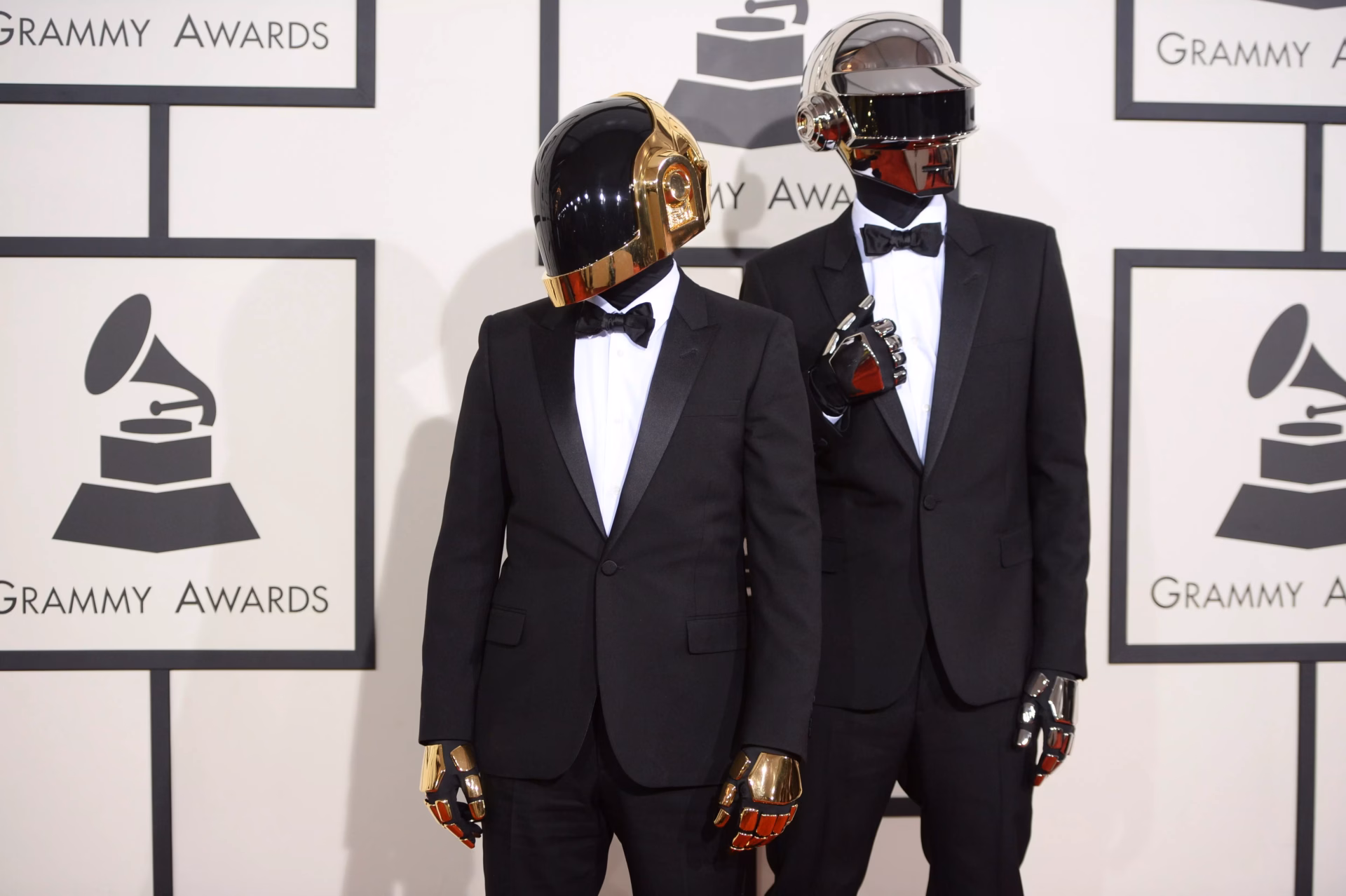 Daft Punk on GRAMMY red carpet