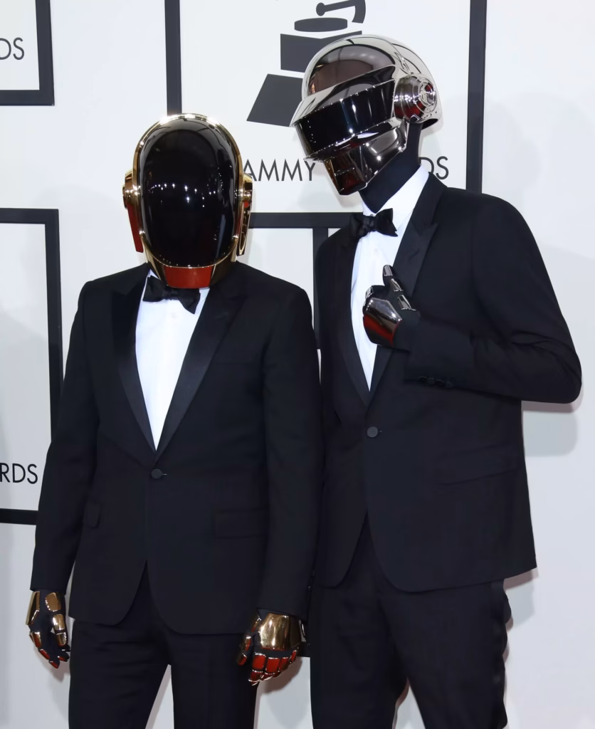 Daft Punk at the 56th GRAMMY Awards in 2014