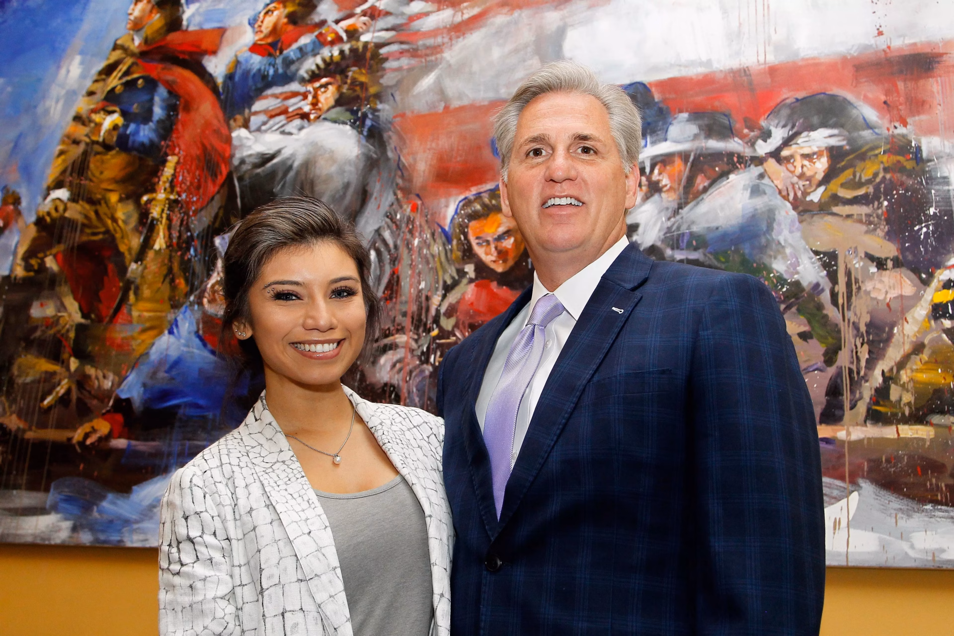 Kirstin Maldonado, Kevin McCarthy at 2017 GRAMMYs on the Hill