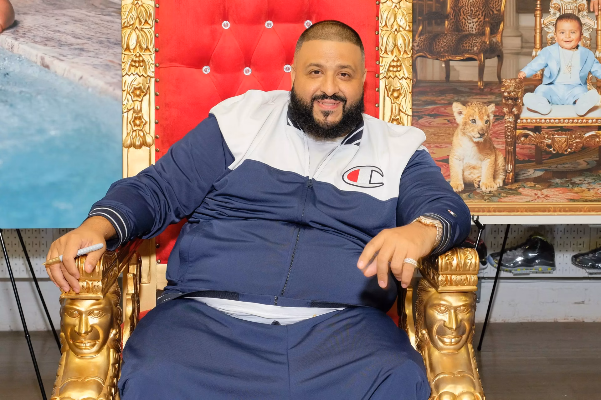 DJ Khaled Donates Clothing To Benefit Education