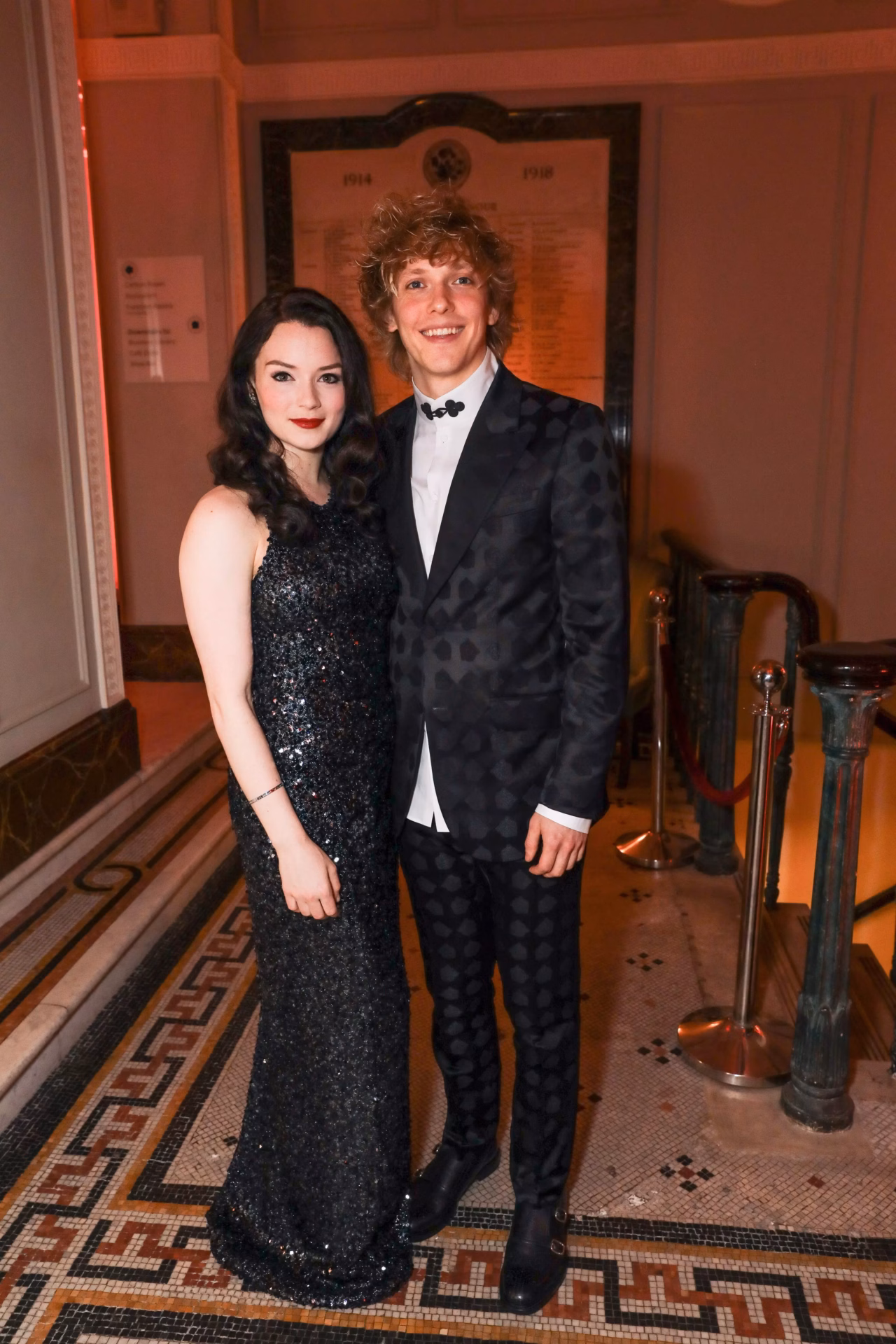 Christina Bennington and Andrew Polec