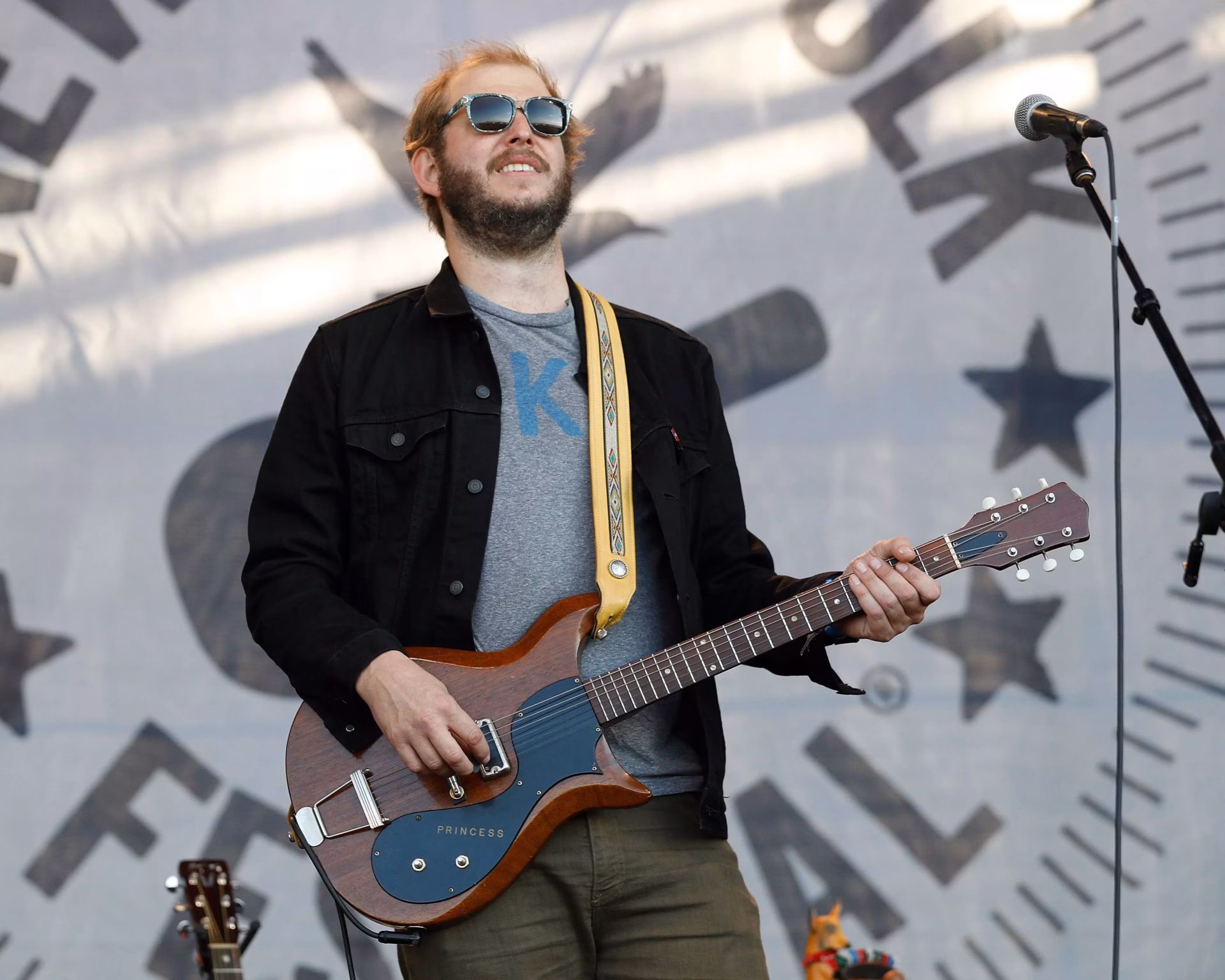 Bon Iver perform at Newport Folk Festival in 2017