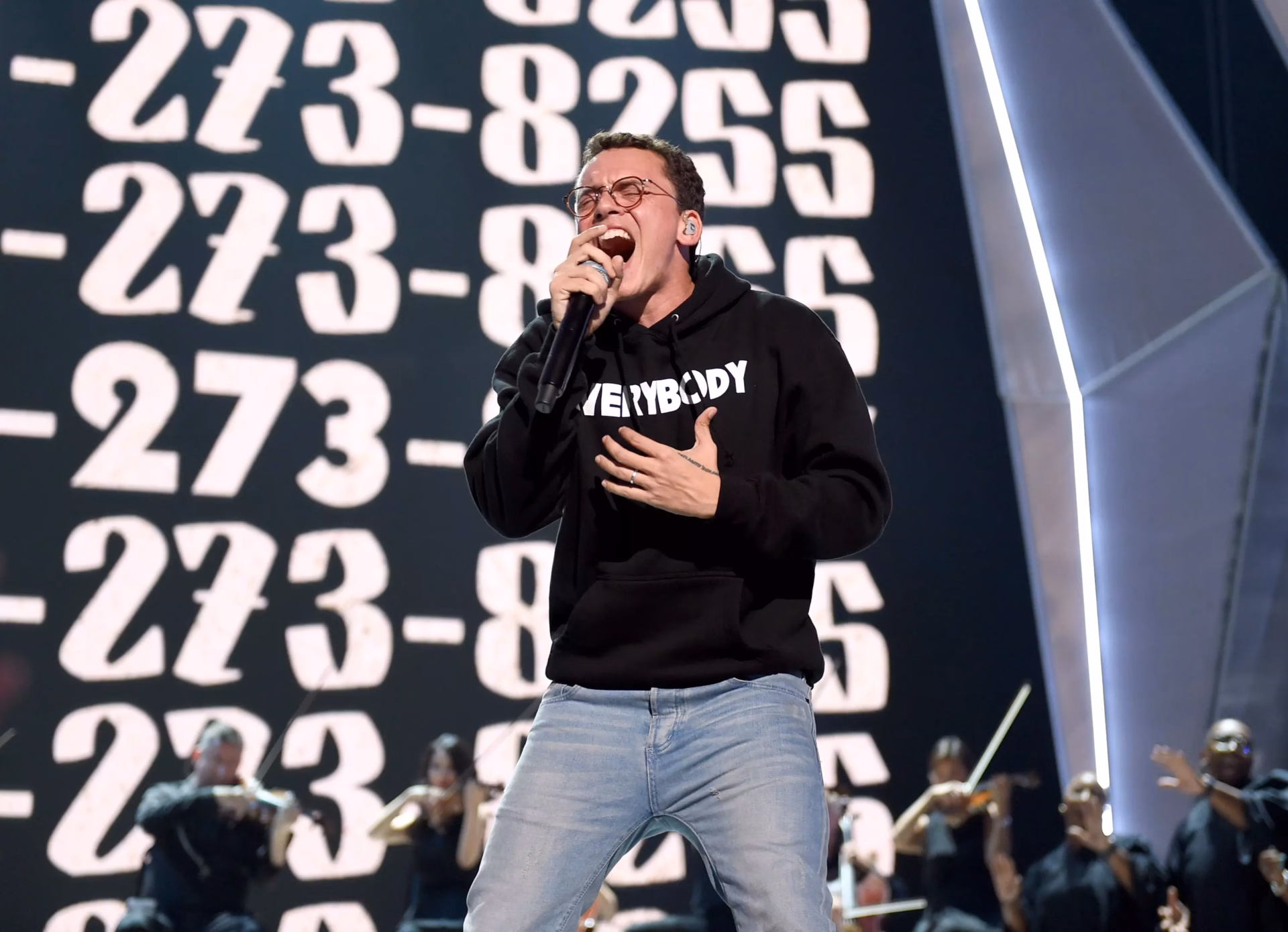 Kesha Speech, Logic Performance Spike Suicide Prevention Calls