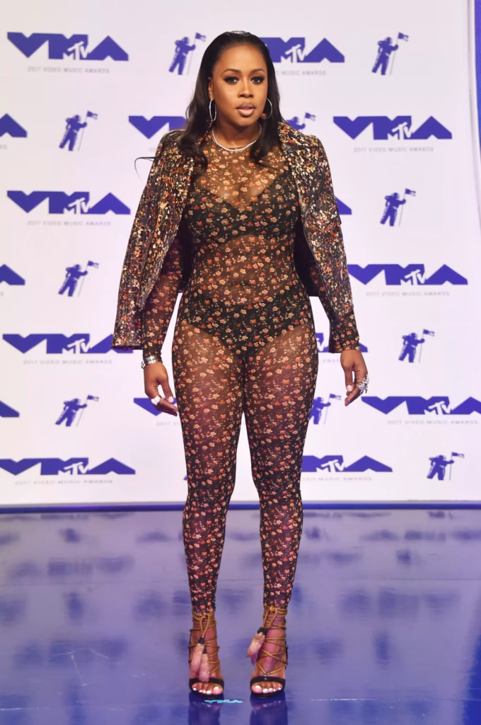 Remy Ma at the VMAs in 2017