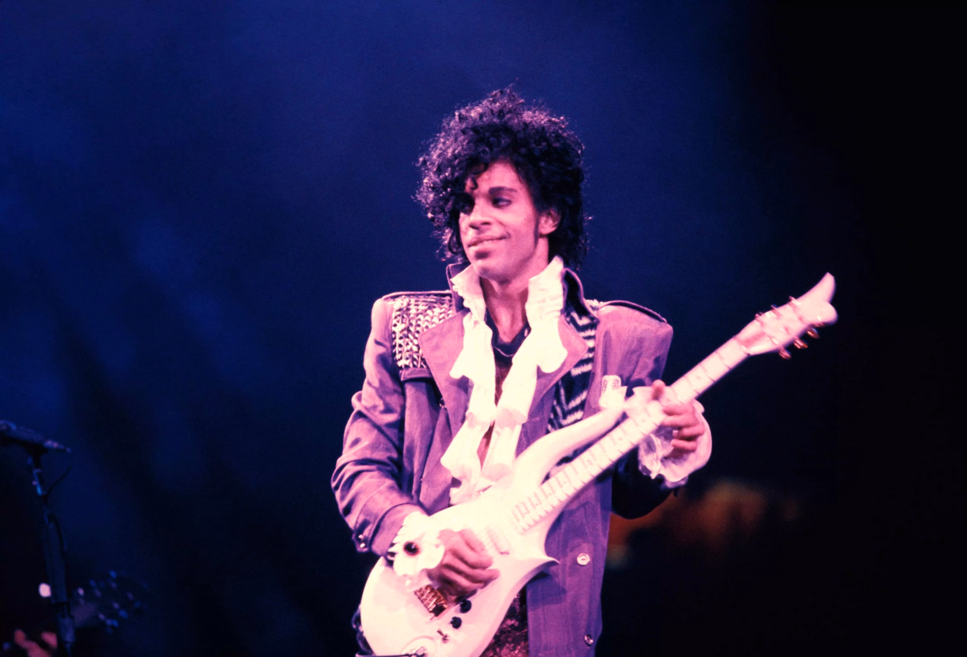 Recording artist Prince in 1984