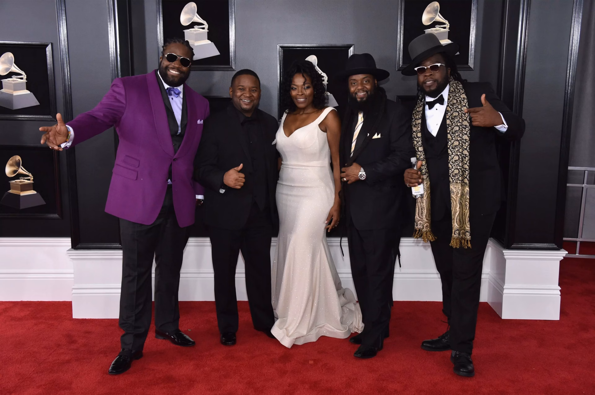 Morgan Heritage on the red carpet