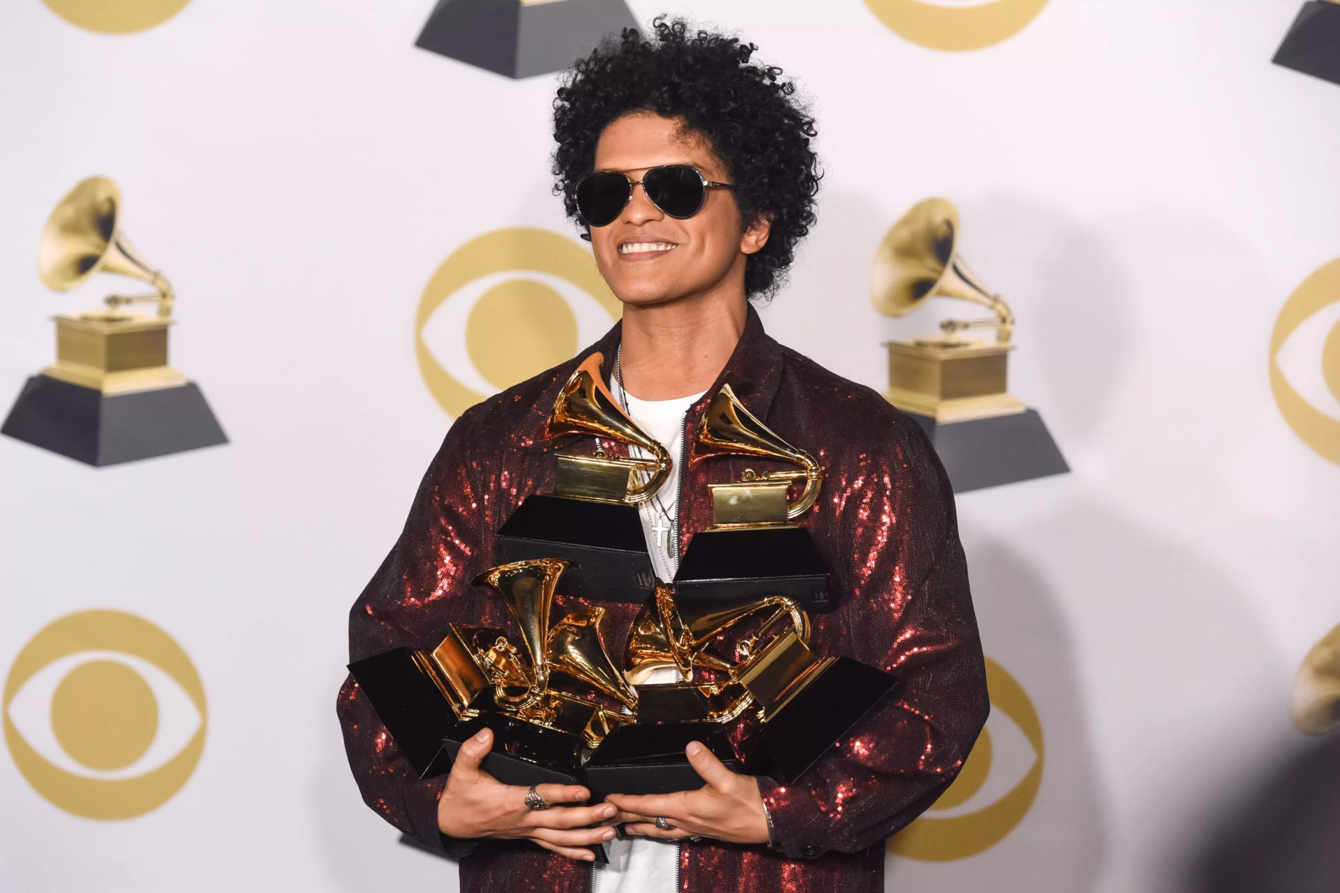 Bruno Mars at the 60th GRAMMY Awards, 2018