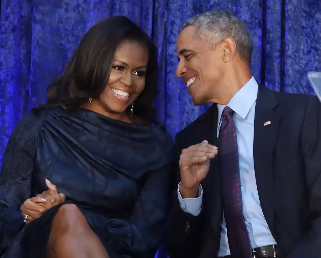 Michelle and Barack Obama 
