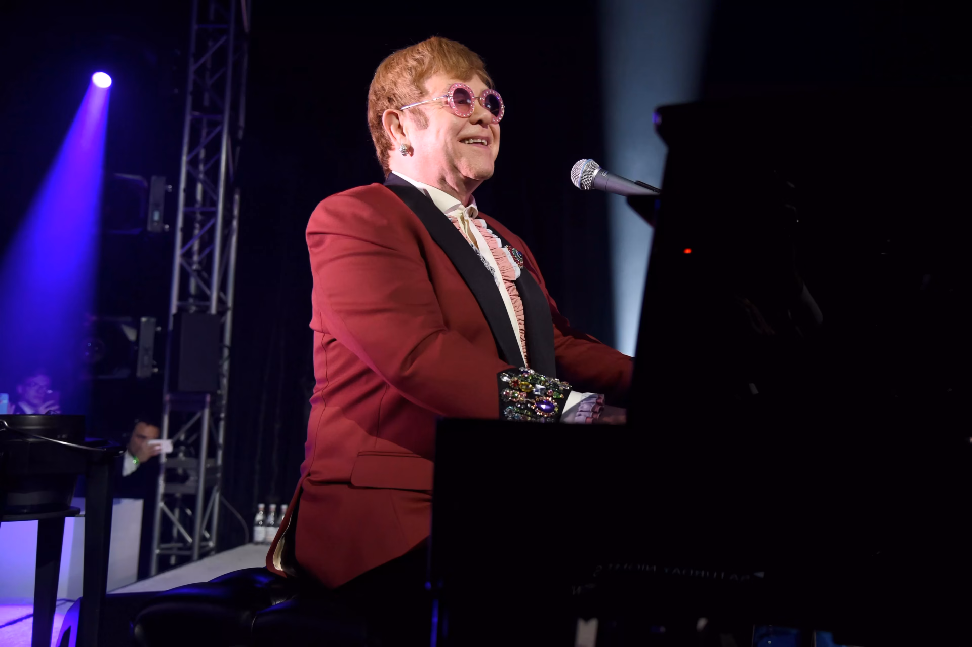 Prince Harry, Meghan Markle Serenaded By Elton John At Royal Wedding