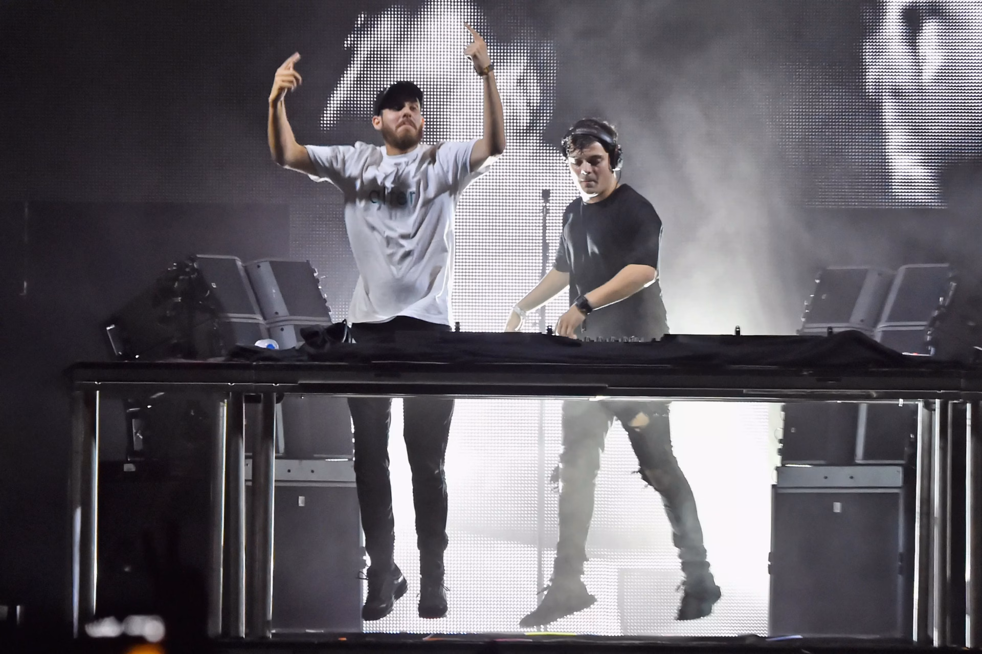 San Holo and Martin Garrix