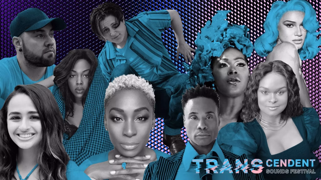 Artwork for TRANScendent Sounds Festival 2021