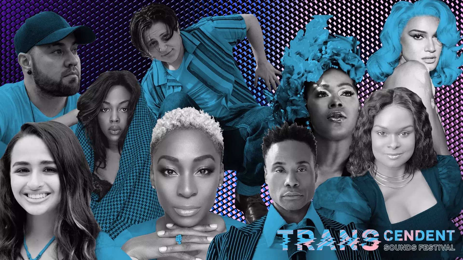 Artwork for TRANScendent Sounds Festival 2021
