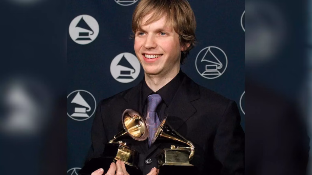Artwork for GRAMMY Rewind episode with Beck