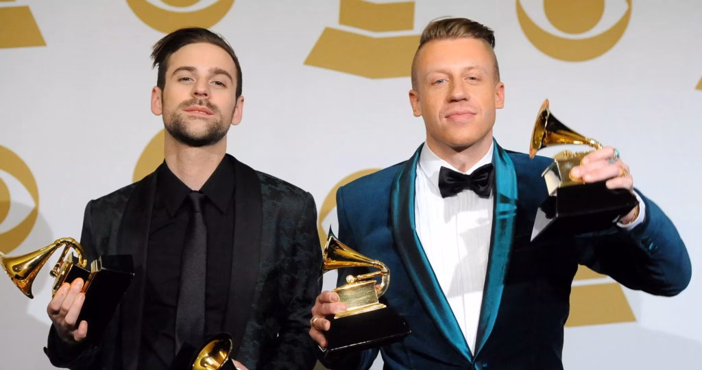 Macklemore & Ryan Lewis at 2014 GRAMMYs