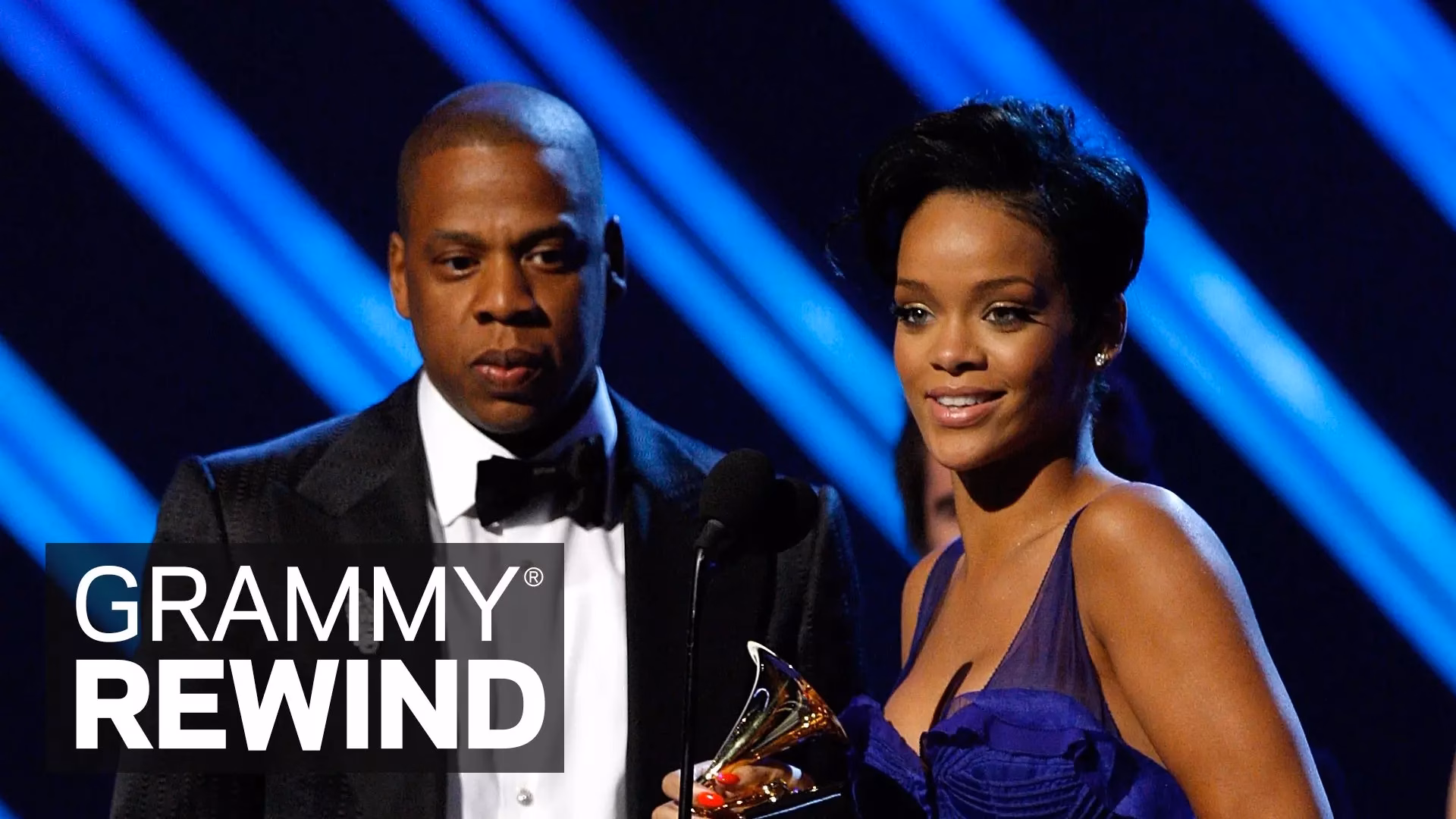 Rihanna & JAY-Z Win Best Rap/Sung Collaboration For “Umbrella” | GRAMMY Rewind