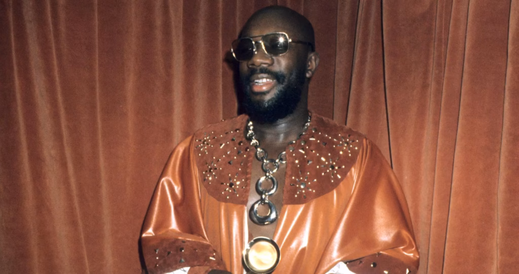 Isaac Hayes at the 1972 GRAMMYs