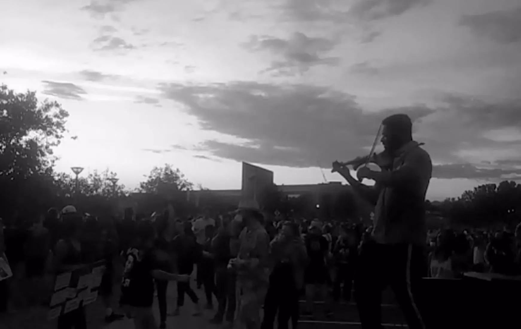 Aurora Violinist Protesters Speak Out On The Vigil For Elijah McClain For Heavy Rotation
