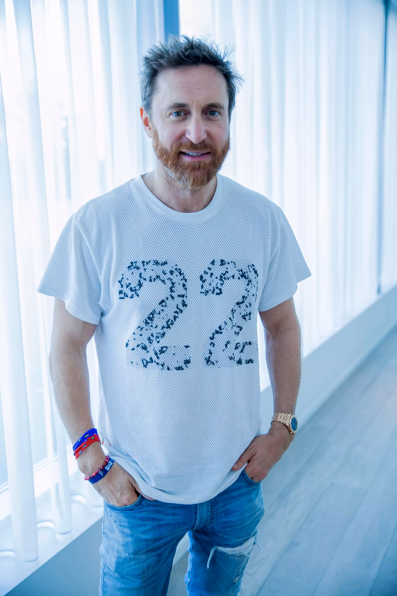 David Guetta photographed in 2018