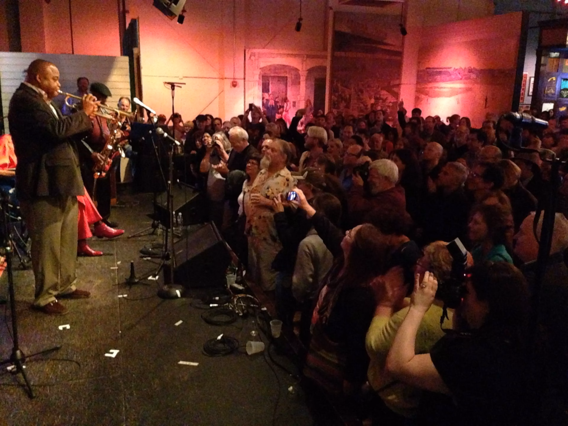 James Andrews performs at the 15th anniversary of 