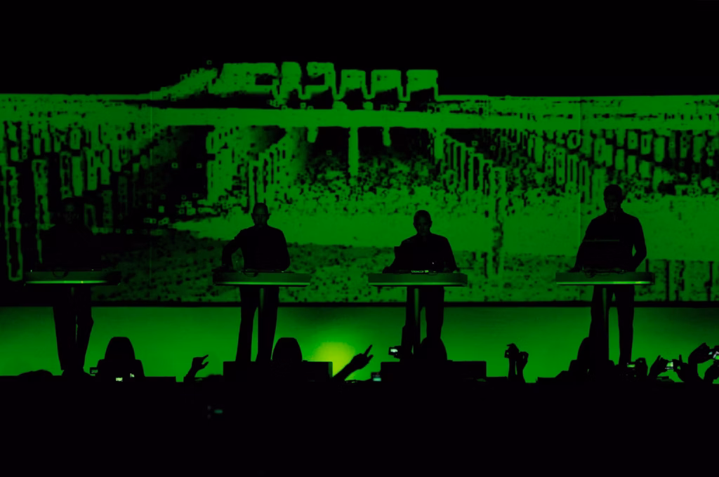 Kraftwerk perform at the Global Gathering festival in Sydney on Nov. 30, 2008