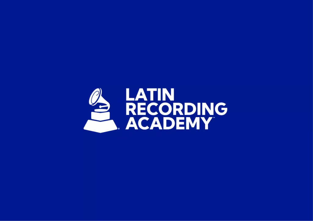 The logo for the Latin Recording Academy. The words 